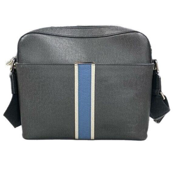 Louis Vuitton Taiga Messenger Bag Anton Ardoise Leather Quiet Luxury - Picture 1 of 15